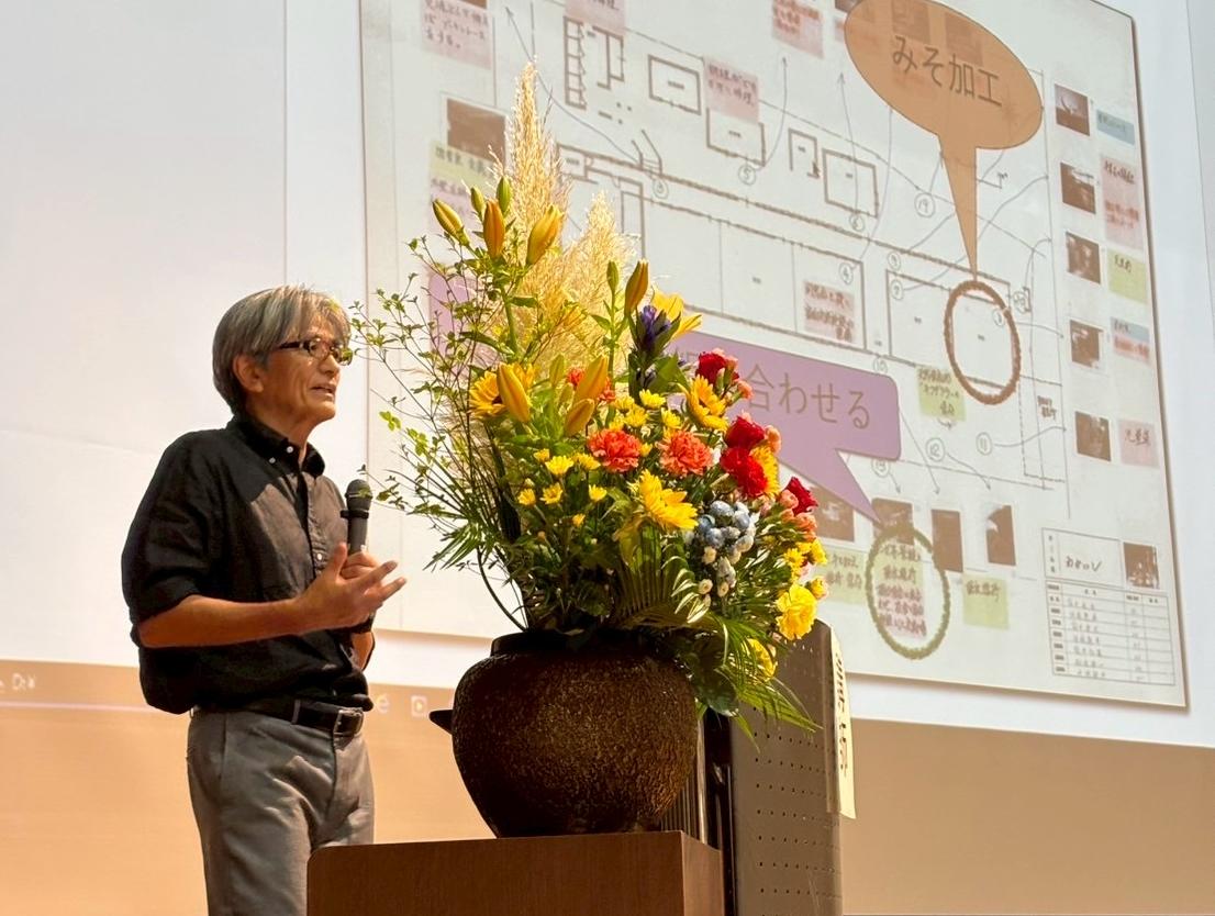 福与先生講演の様子2
