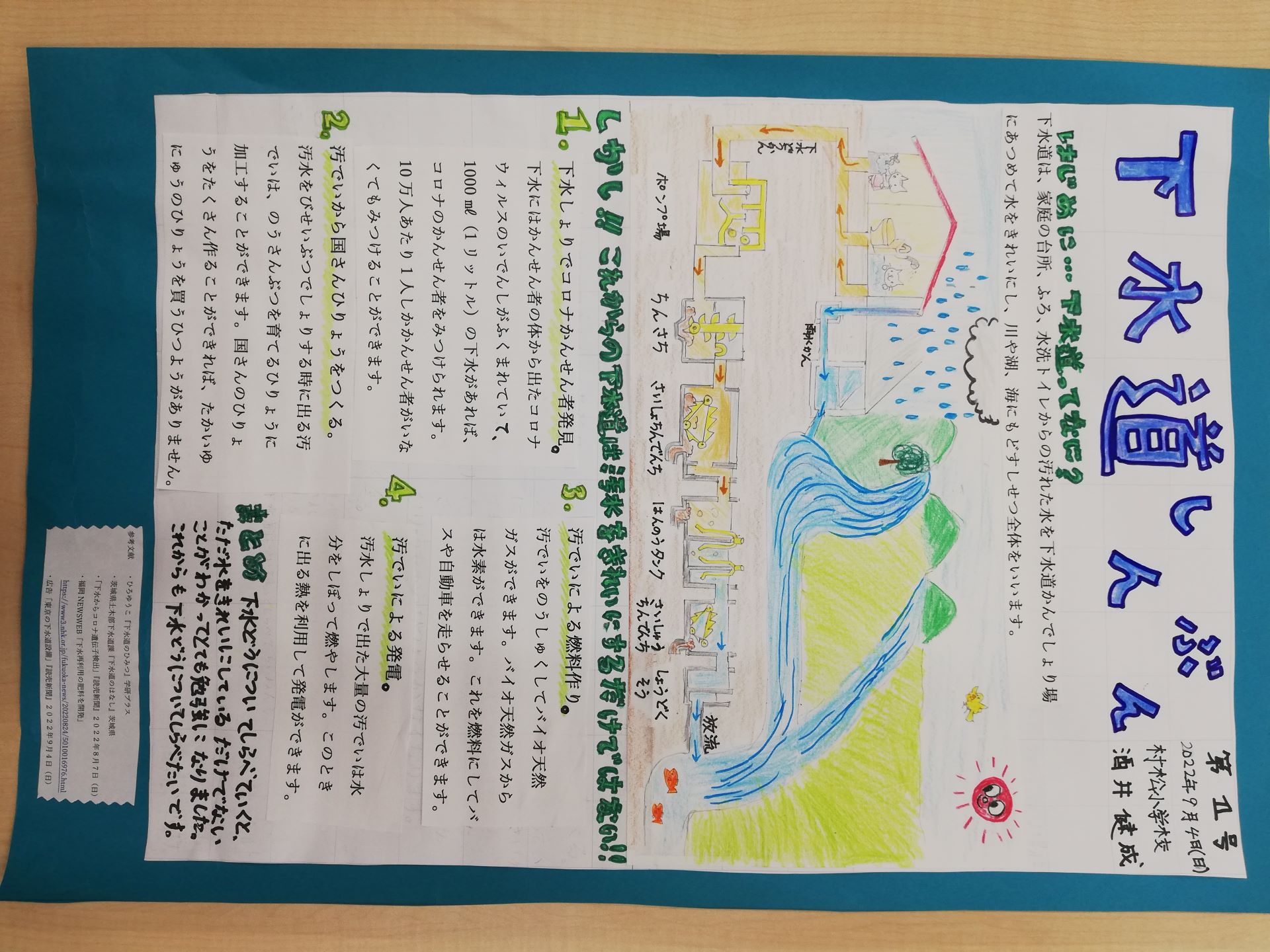 村松小学校3年生 酒井健成さん