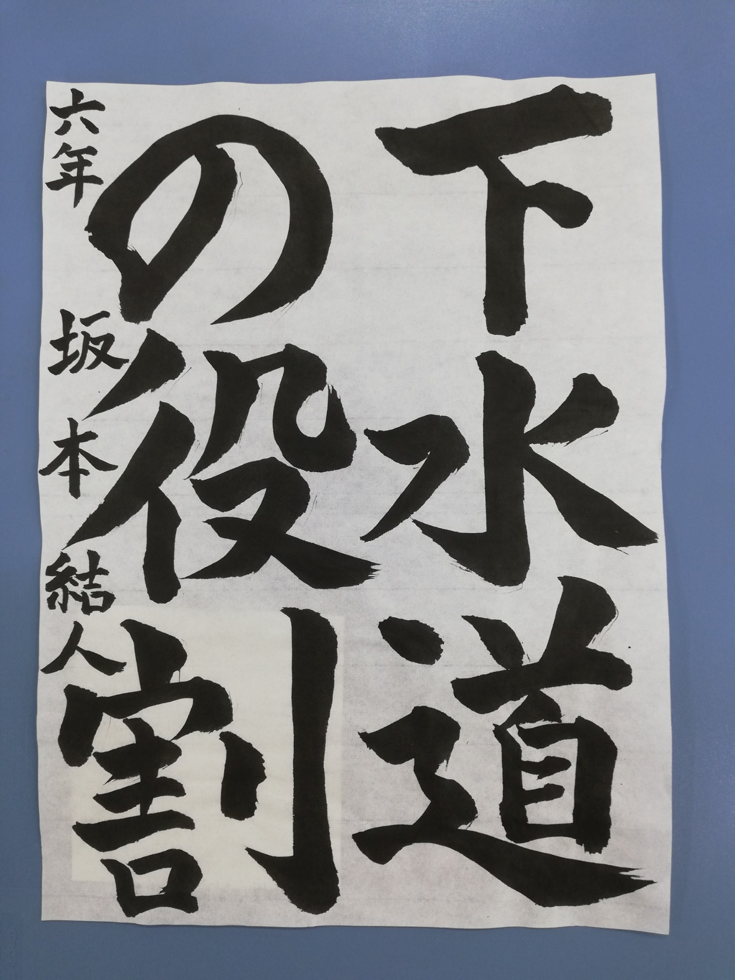 中丸小学校6年生 坂本結人さん