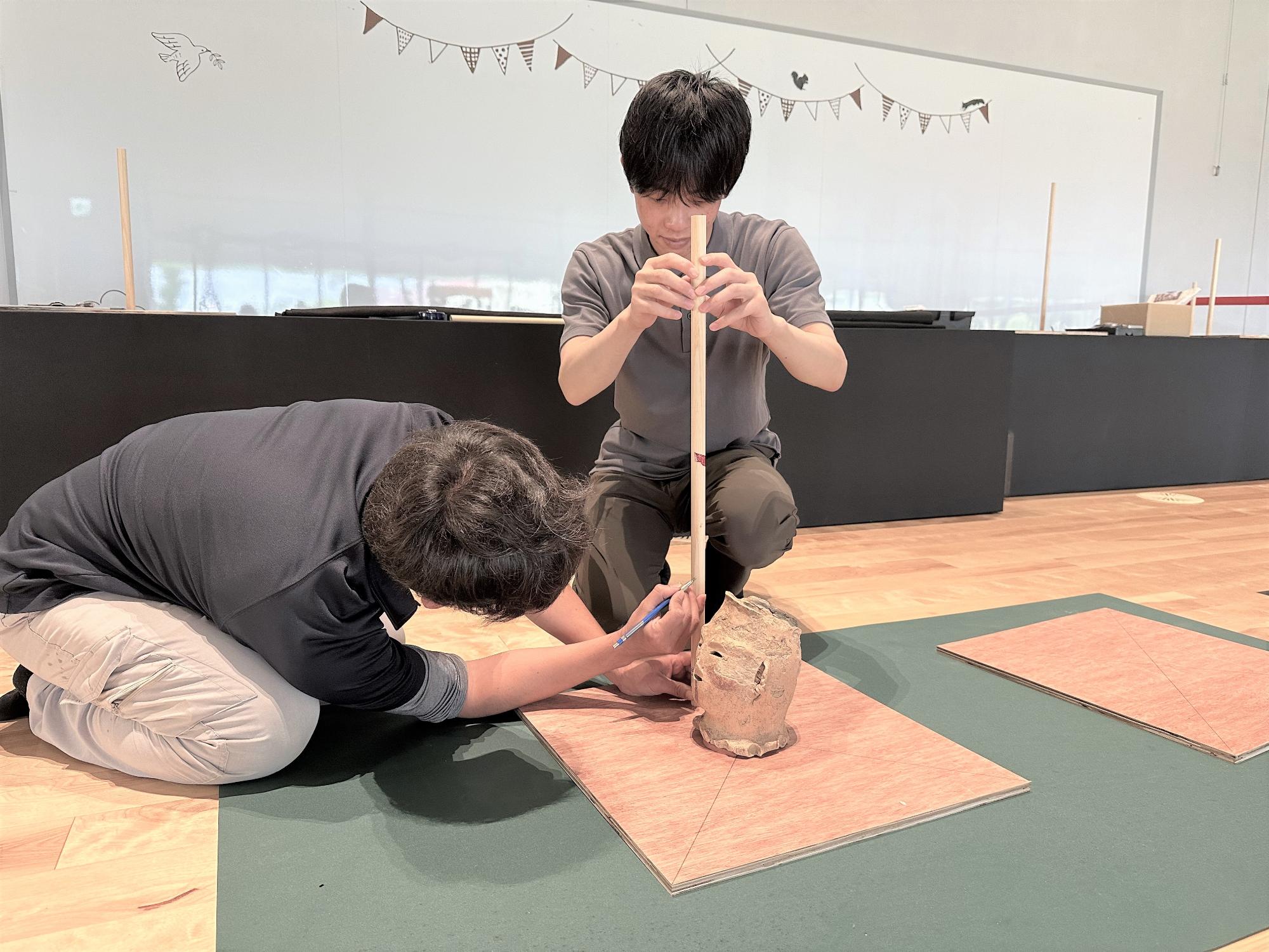 準備の様子1