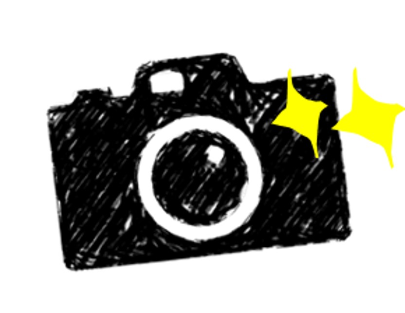 カメラのイラスト画像