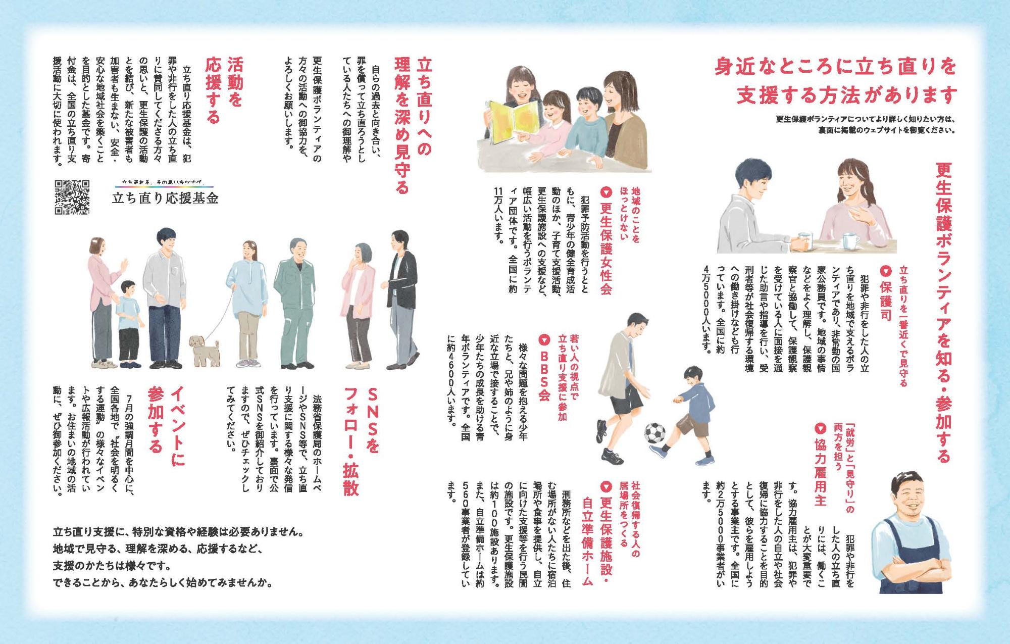社会を明るくする運動リーフレット2