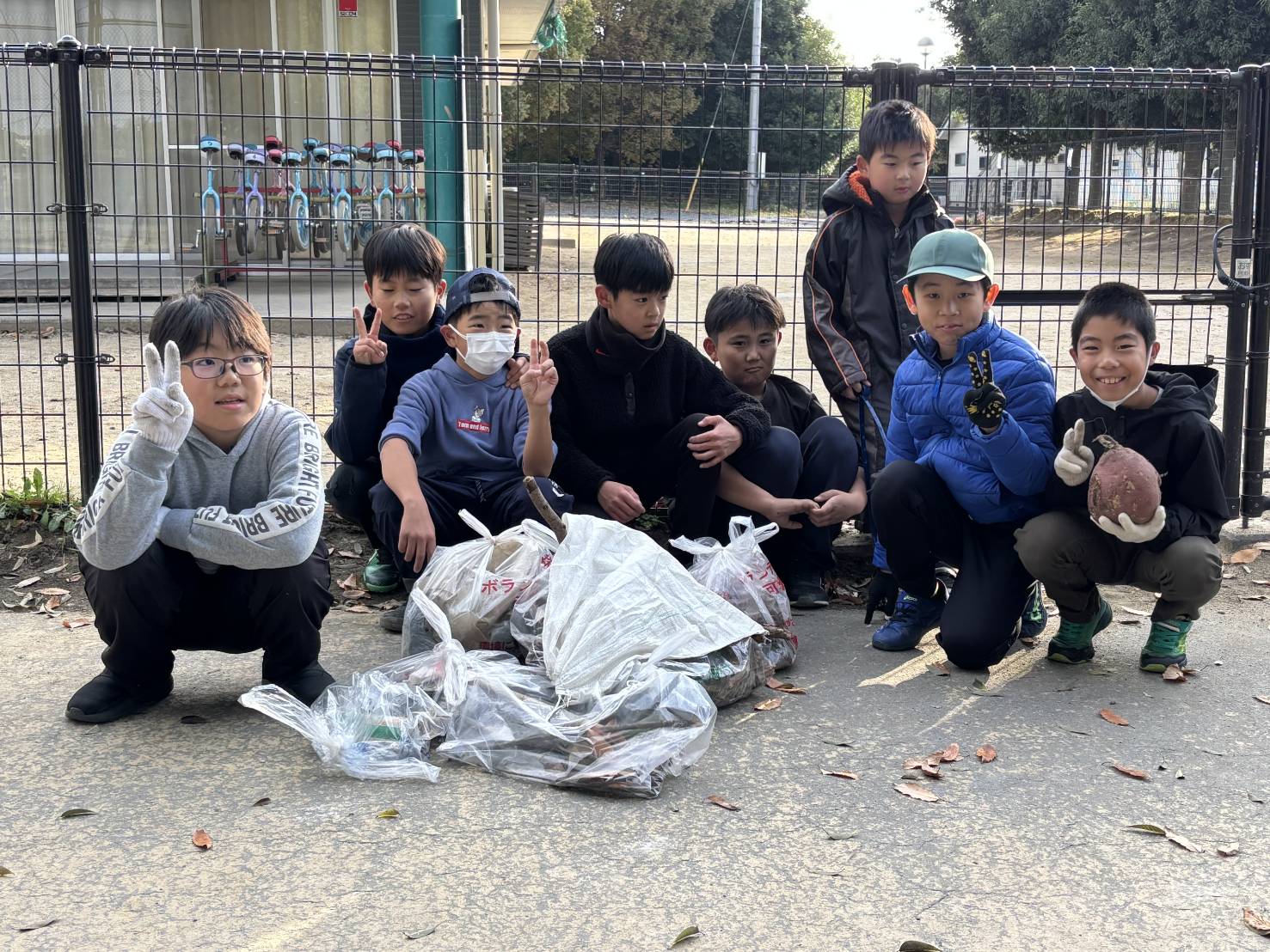 クリーン作戦の様子