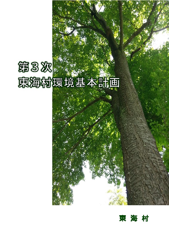 第3次環境基本計画本編表紙