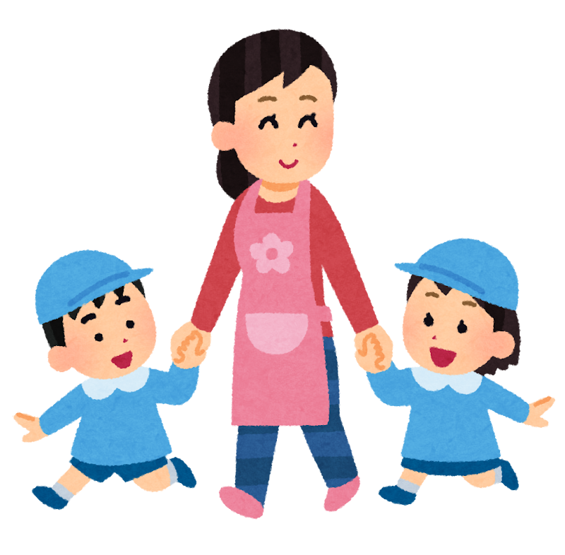 こどもを叱る母親