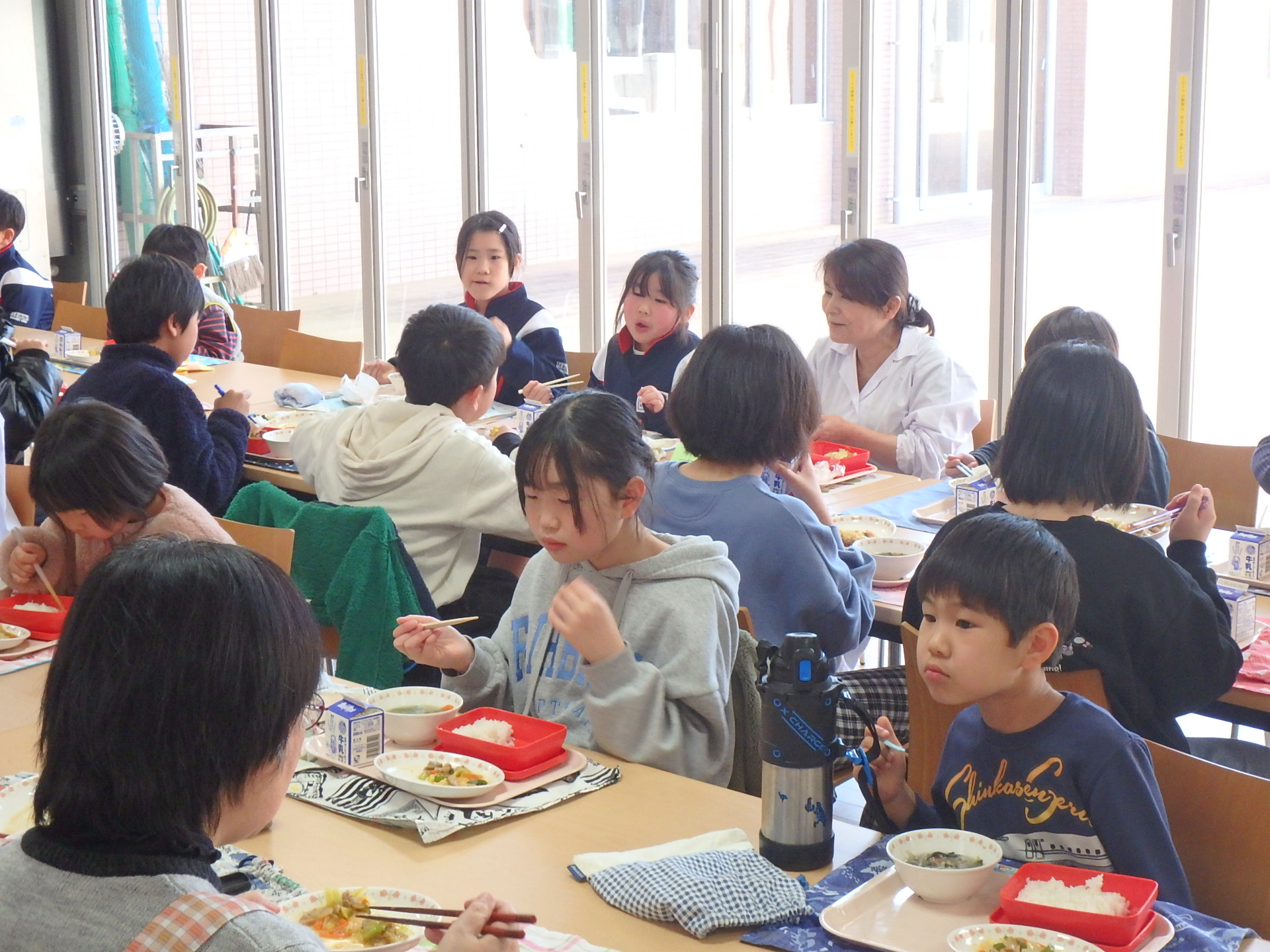 全校給食の写真