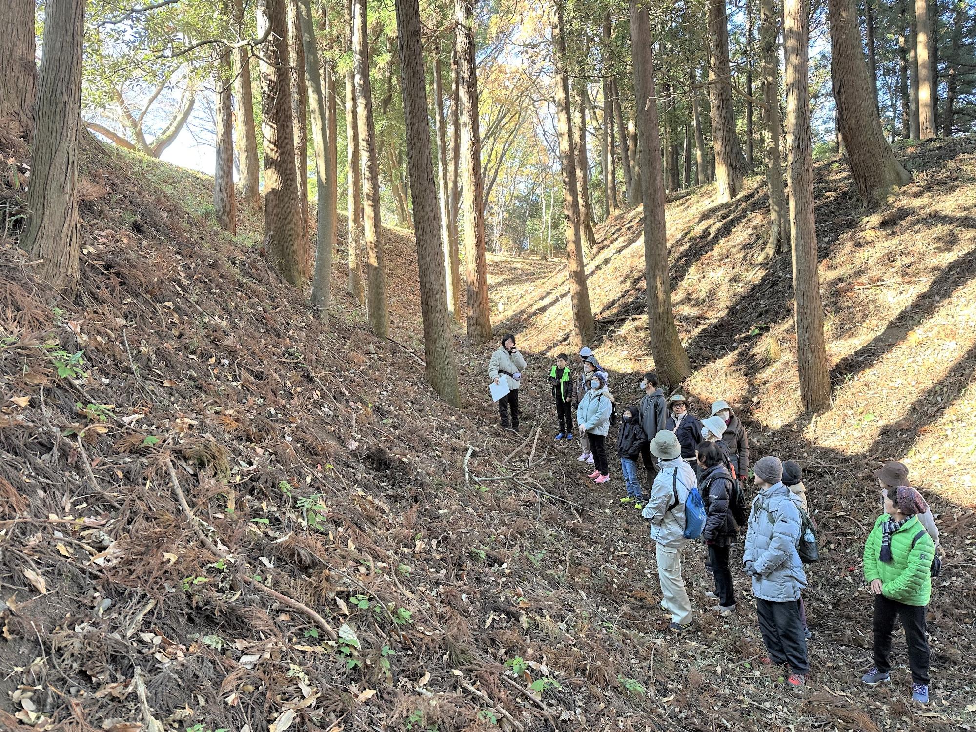 城めぐりの様子