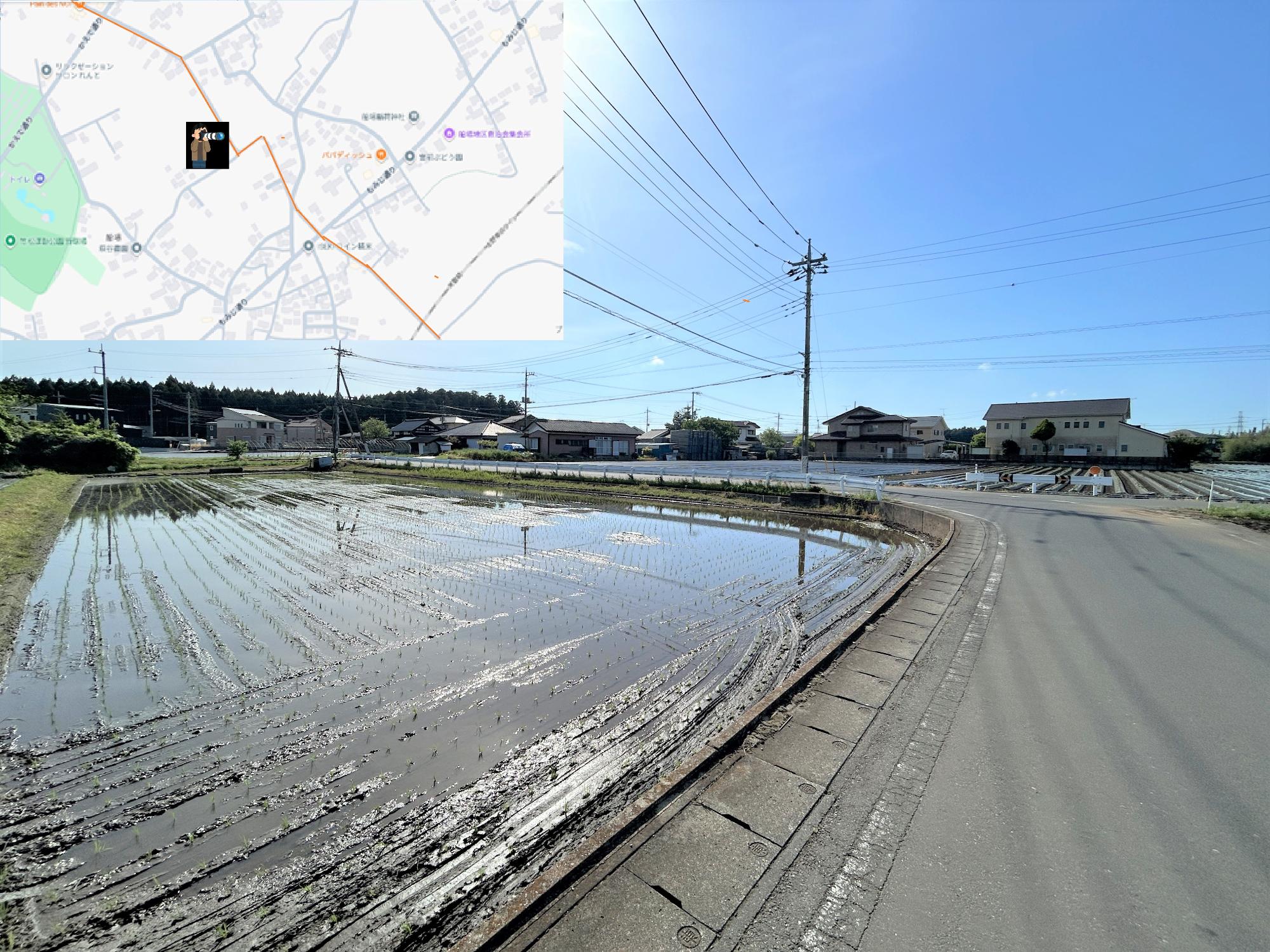 写真3旧道クランク部分