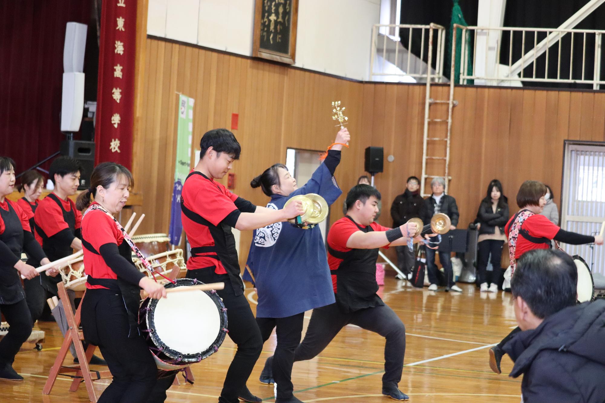 □ホッケーフェスティバル（太鼓）