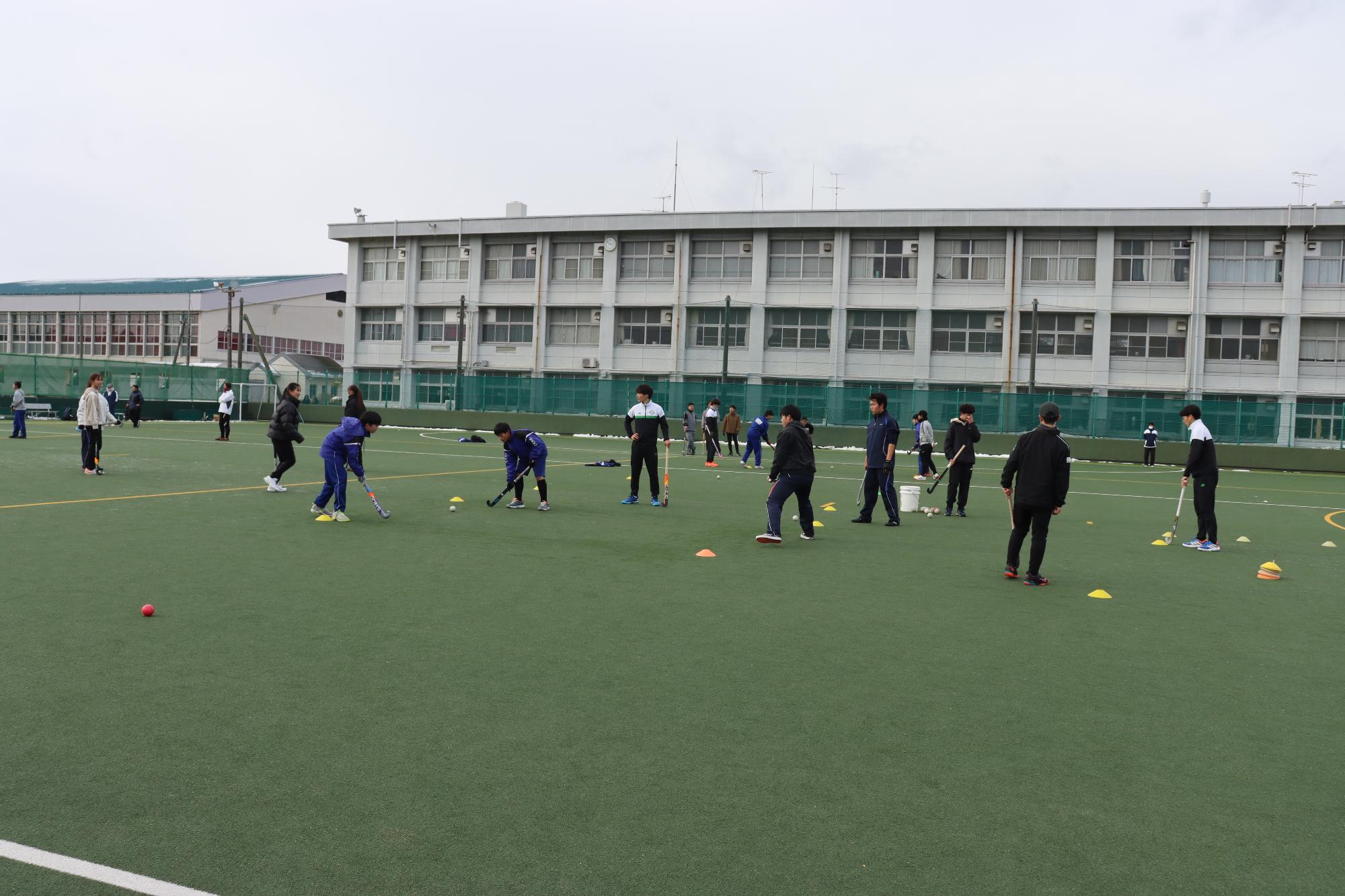 □ホッケーフェスティバル（クリニック）