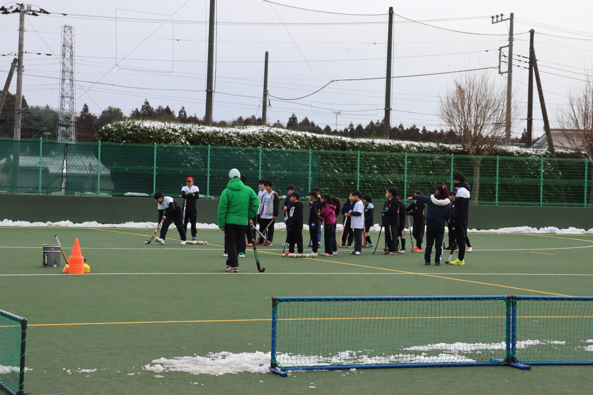 □ホッケーフェスティバル（クリニック）