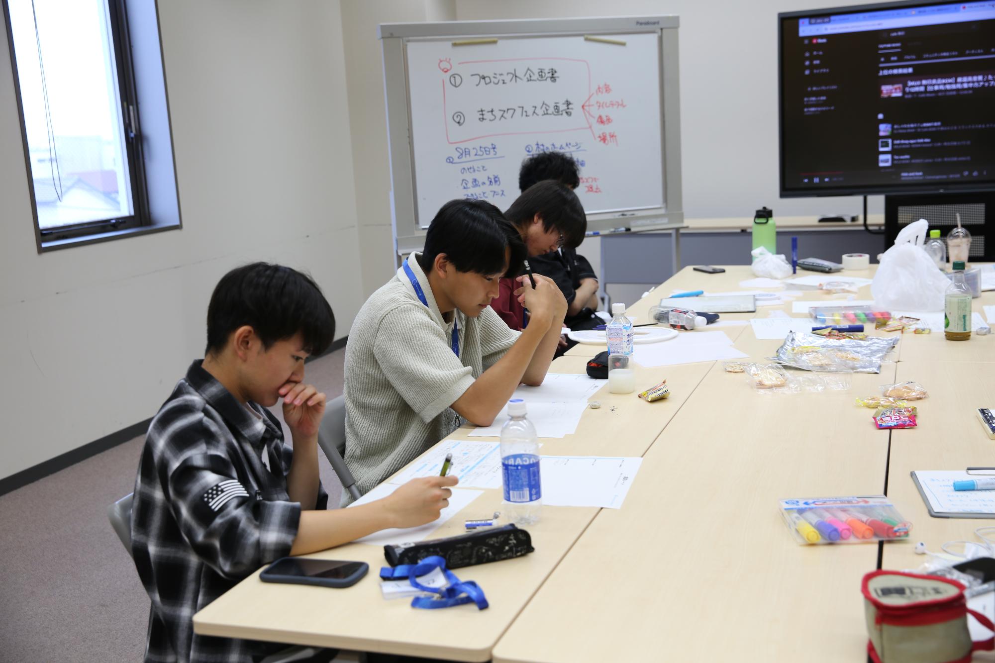 プロジェクト立案の様子