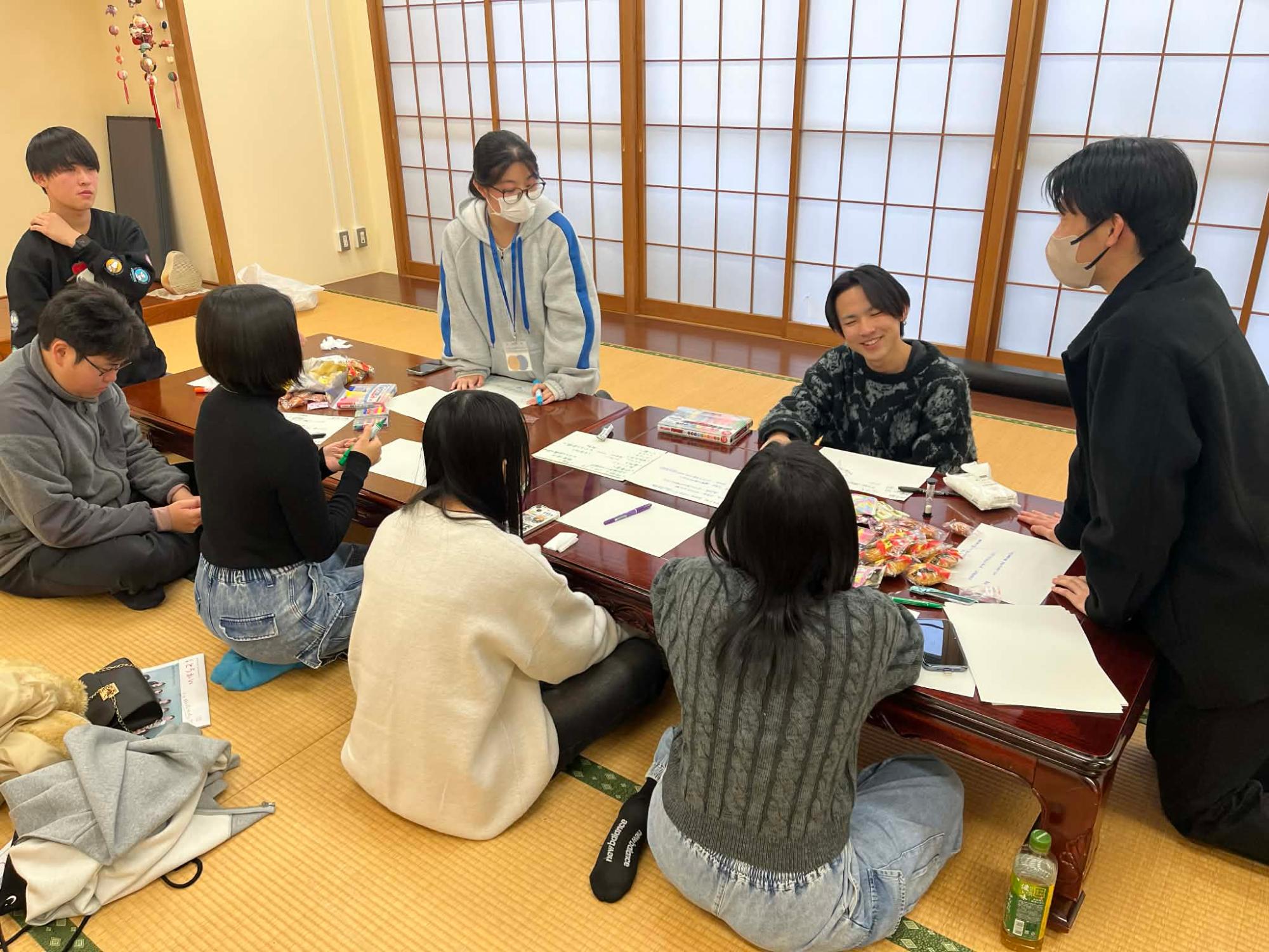 全体共有の様子