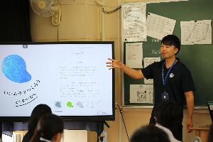 シティプロモーションに関する講義の様子