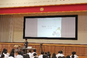 JWAYによる著作権授業の様子