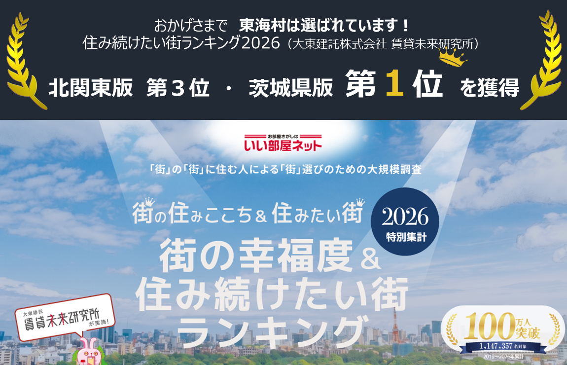 住み続けたい街ランキング2026