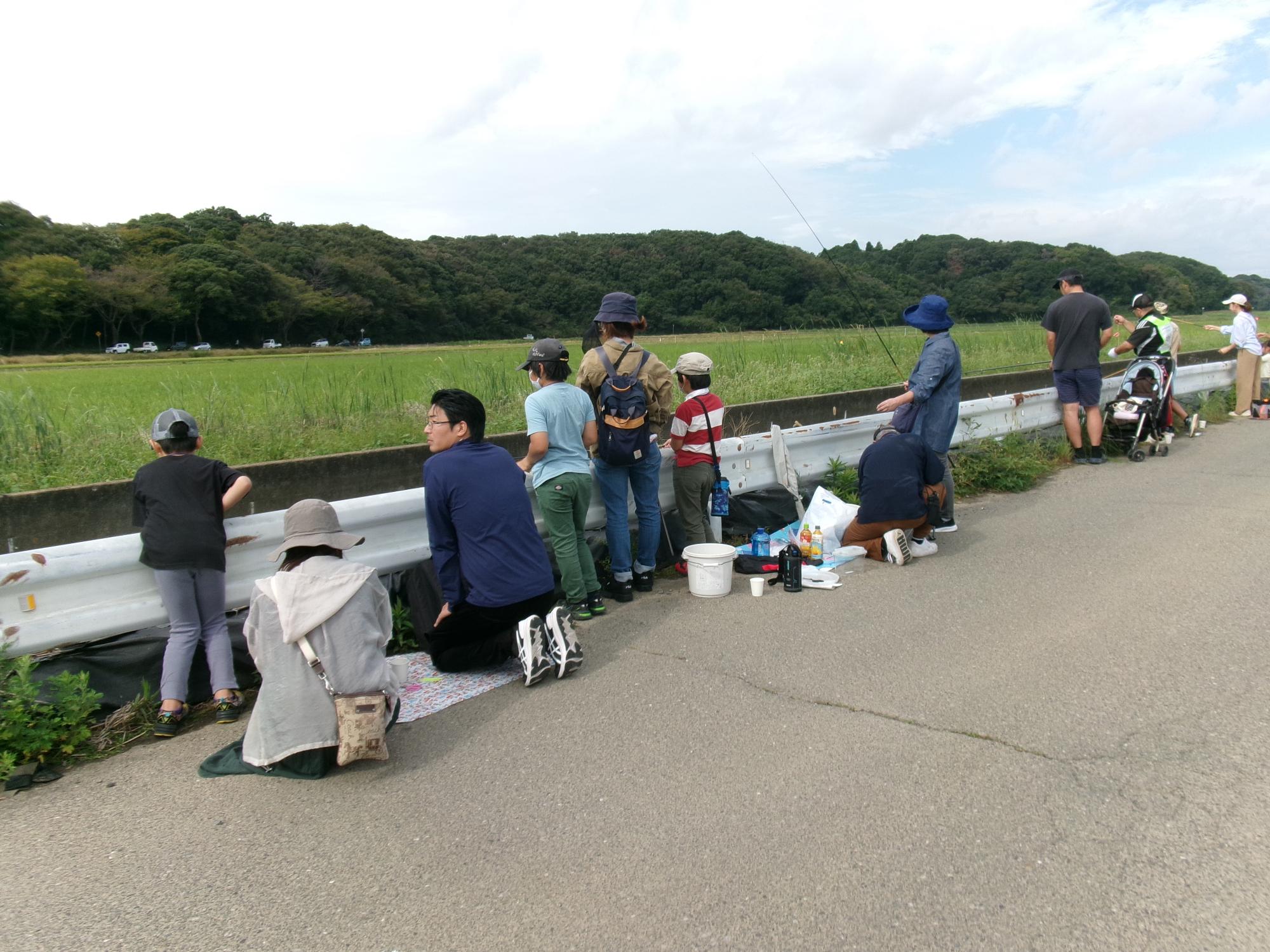 つり大会の様子