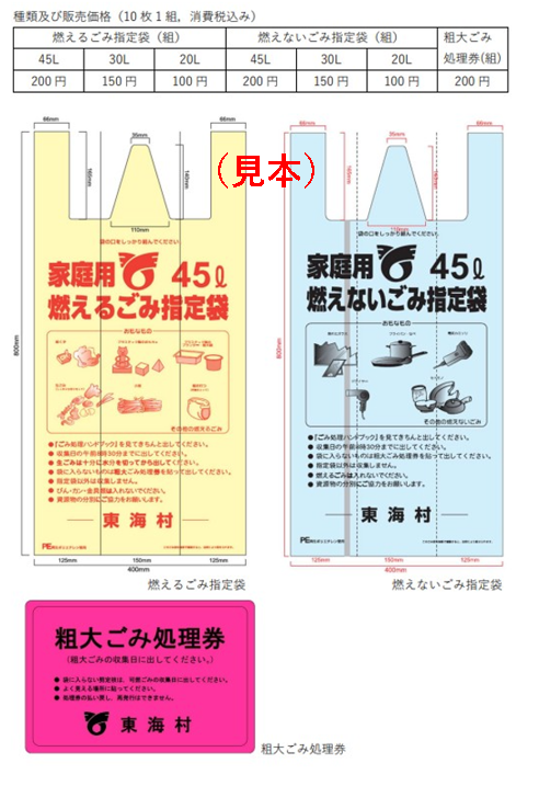 ごみ袋金額
