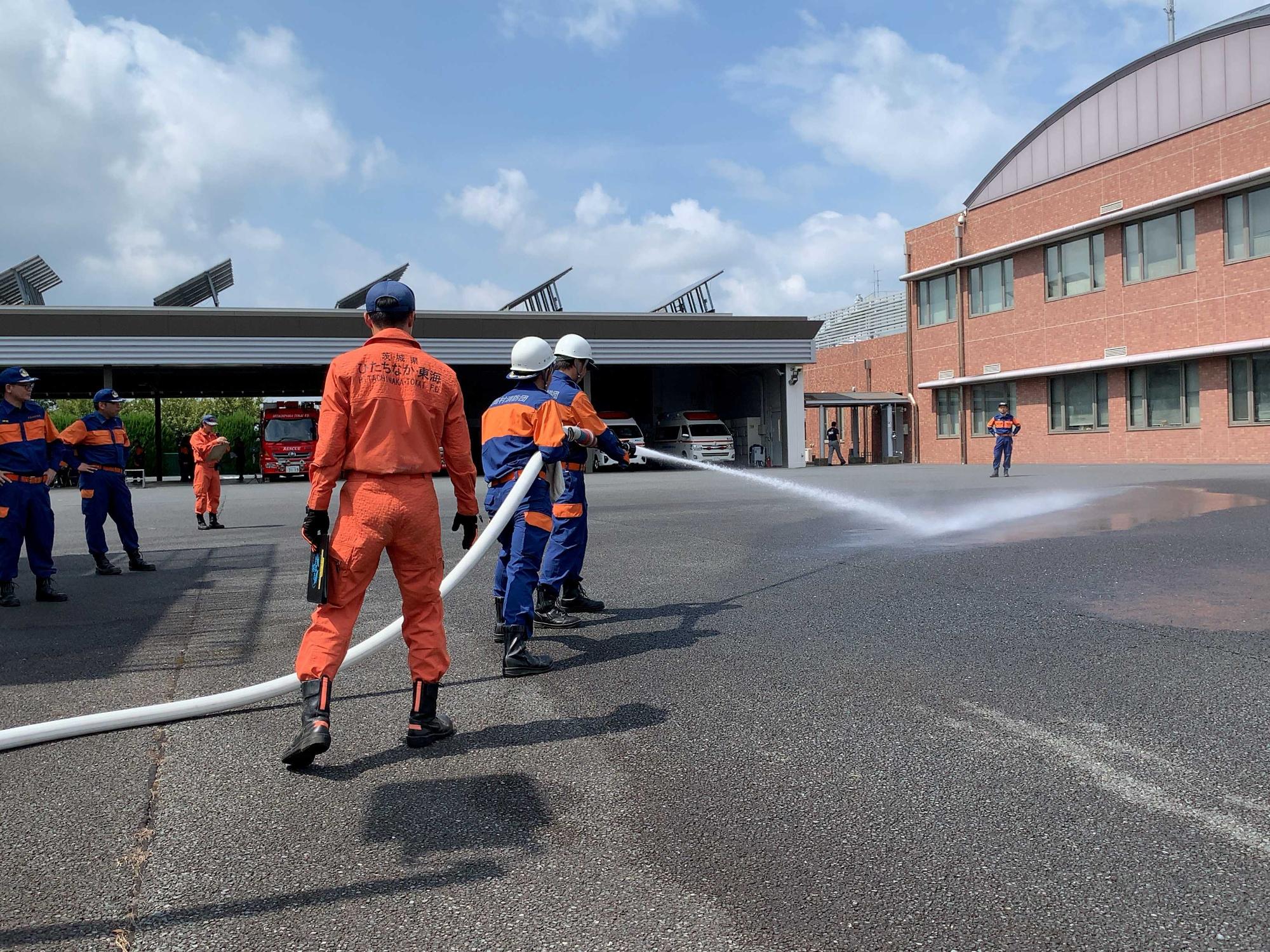 小型ポンプ取扱い2