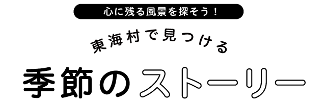 東海村で見つける季節のストーリー